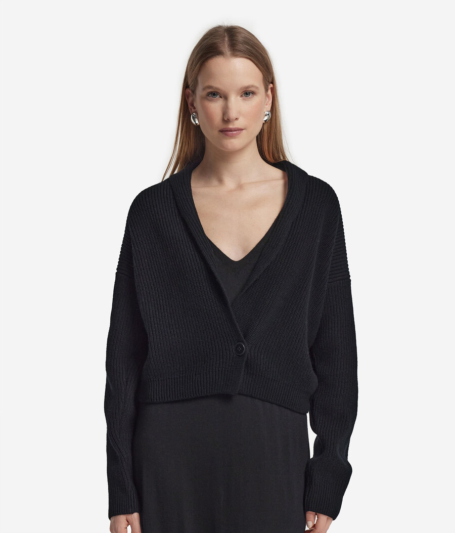 ultraweicher kaschmir-schal-cardigan