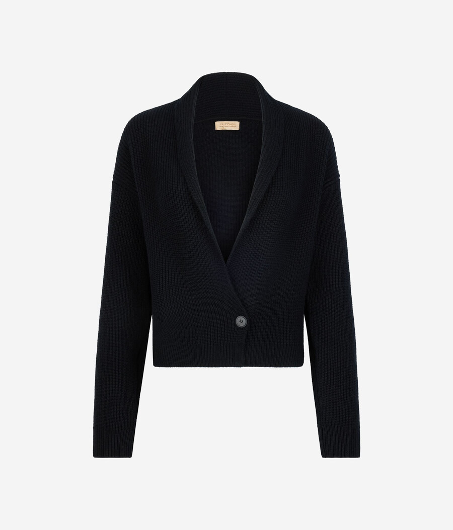 ultraweicher kaschmir-schal-cardigan