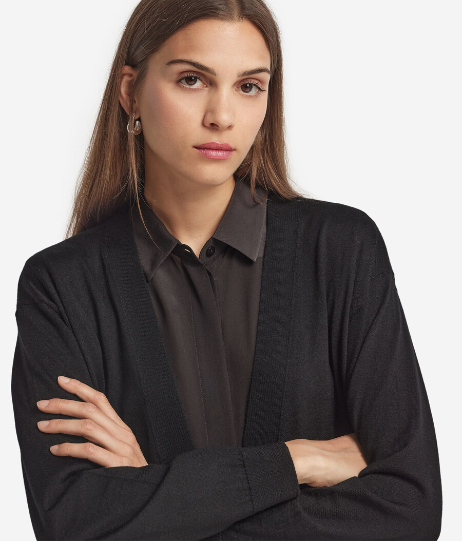 feiner kaschmir-cardigan
