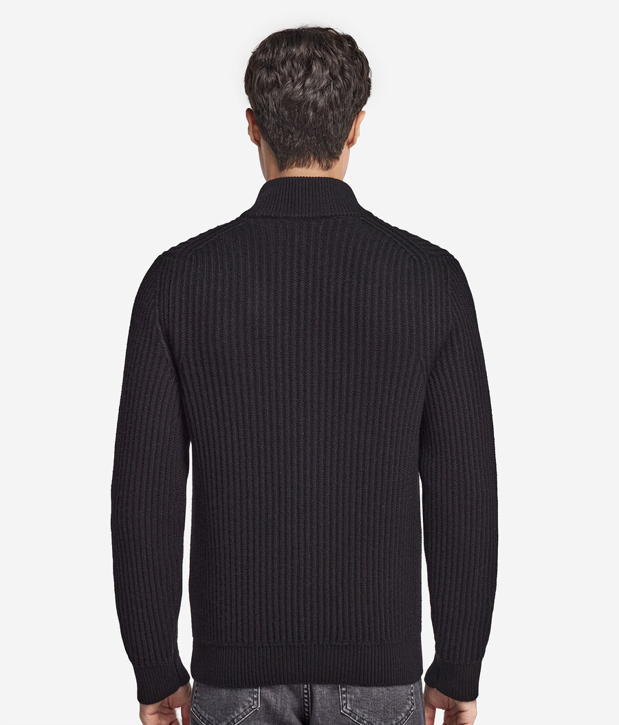 gerippter ultraweicher kaschmir-cardigan