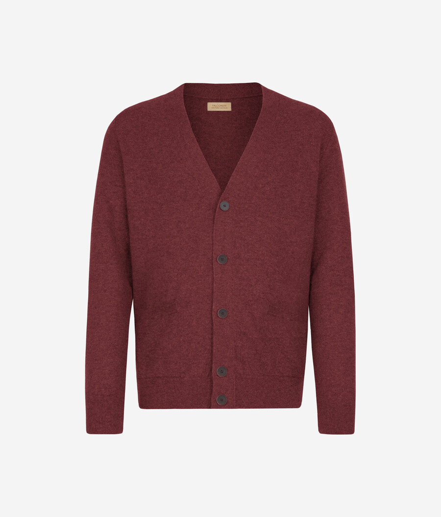 ultraweicher kaschmir-cardigan mit knöpfen