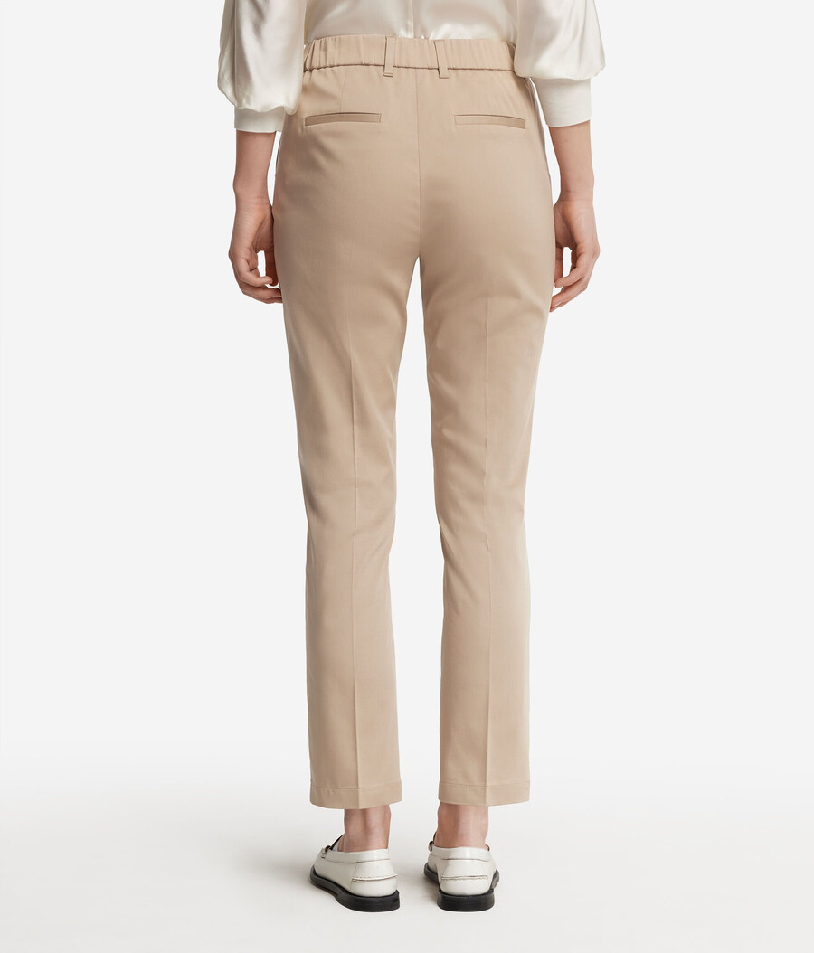 zigarettenhose mit reißverschluss