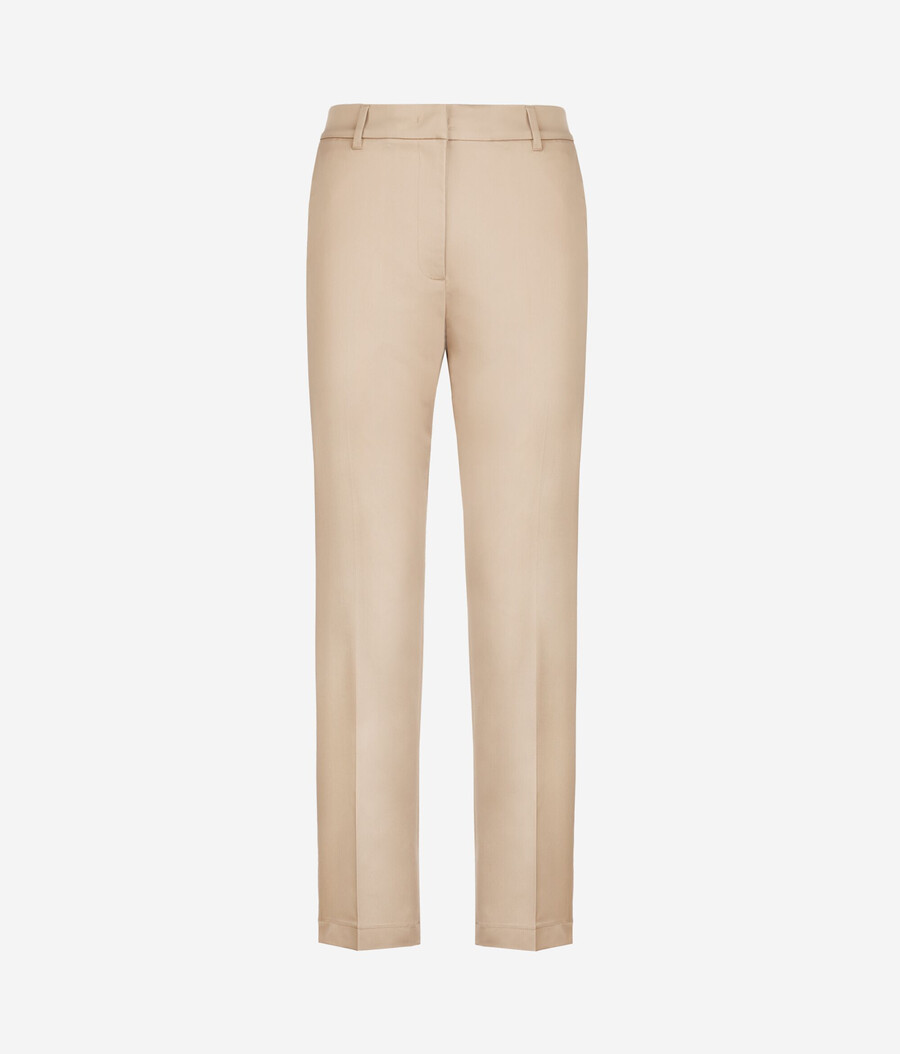 zigarettenhose mit reißverschluss