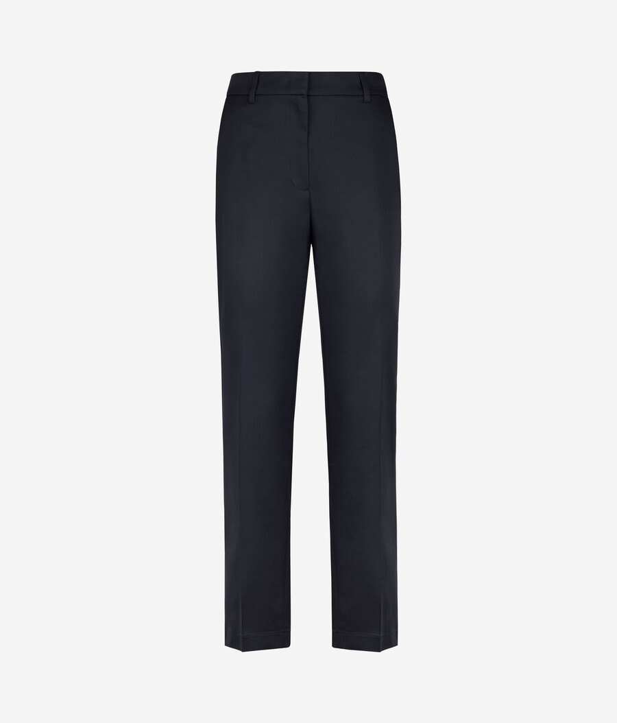 zigarettenhose mit reißverschluss