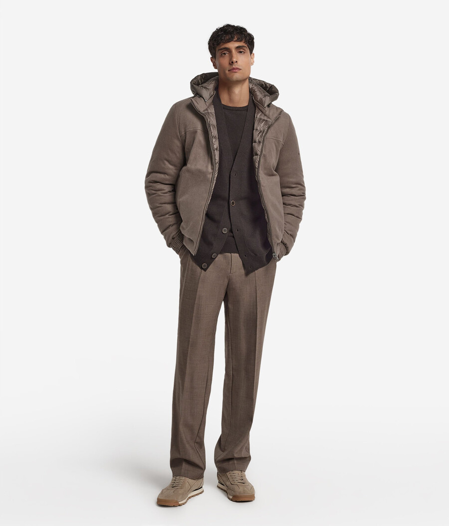 wendejacke aus seide und kaschmir