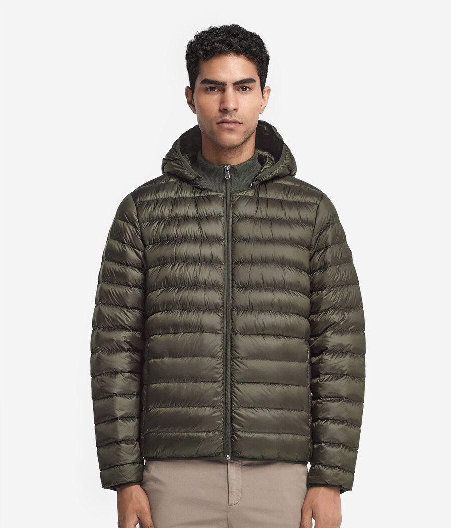 leichte daunenjacke mit kaschmirfutter