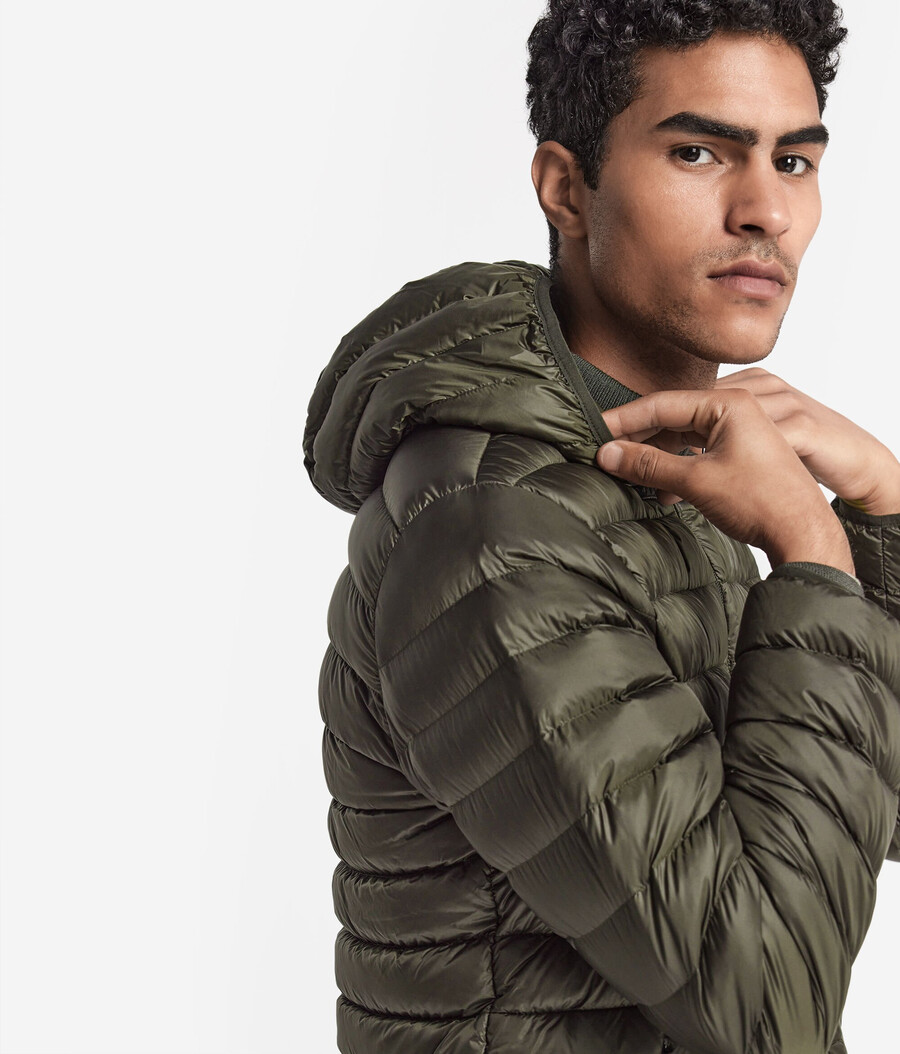 leichte daunenjacke mit kaschmirfutter
