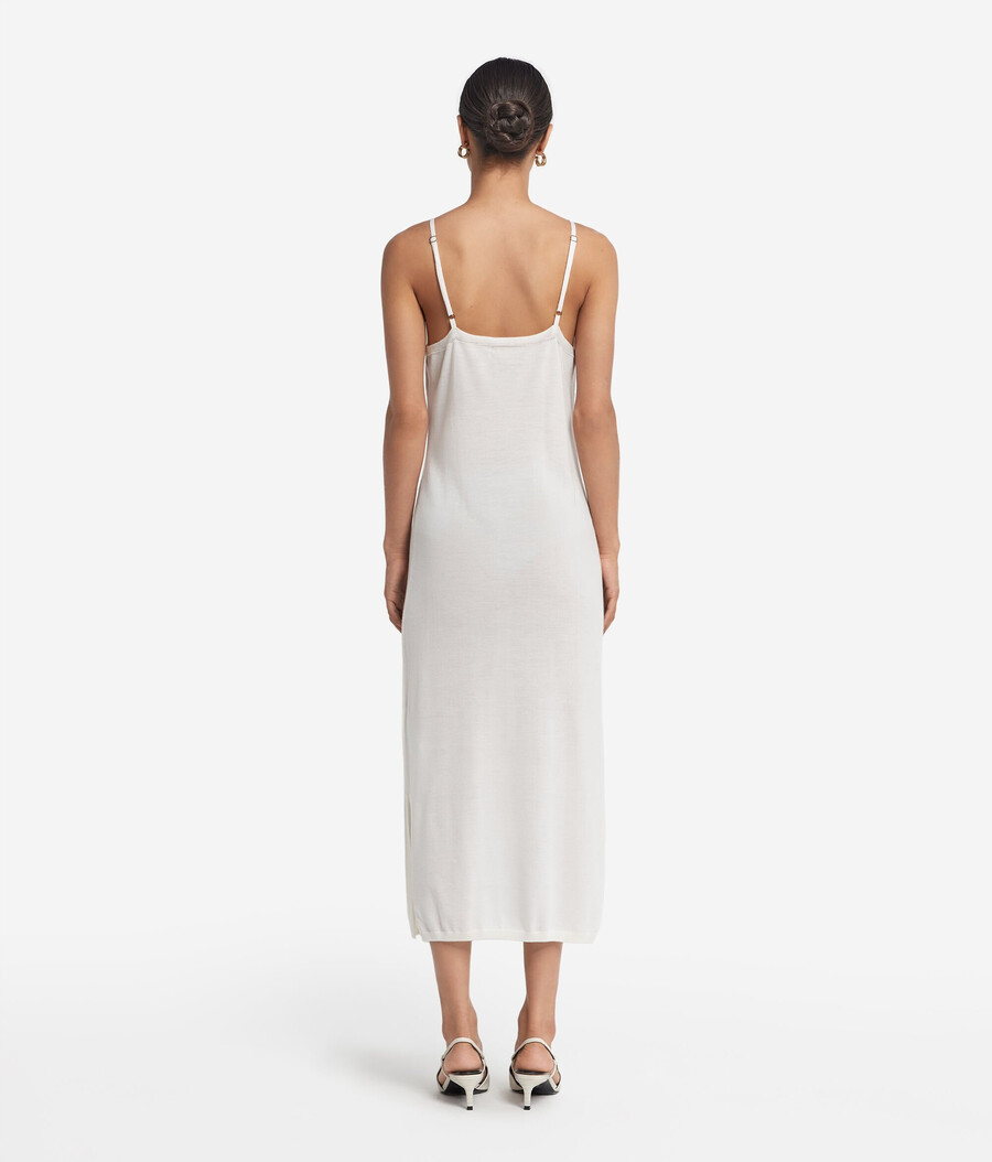 ultrafeiner kaschmir-petticoat-kleid