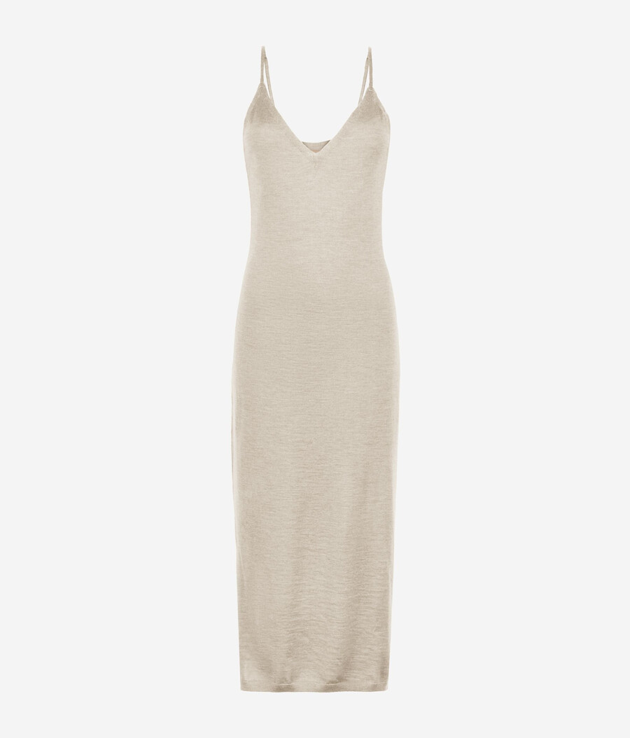 ultrafeiner kaschmir-petticoat-kleid