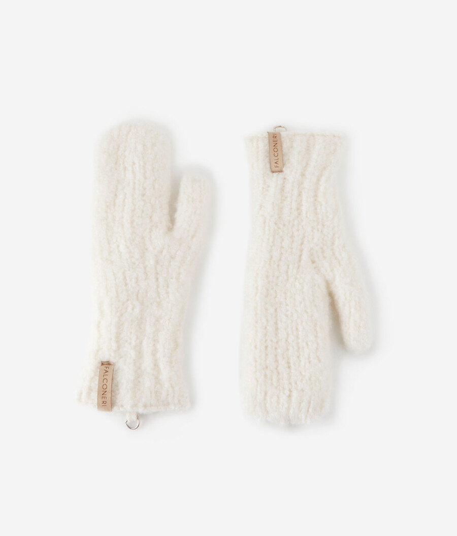 ultraweiche fäustlinge aus kaschmir und bouclé