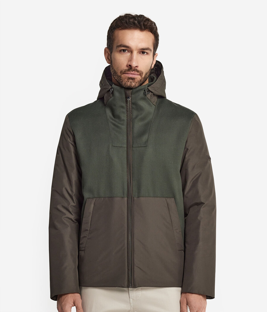 technische wolljacke