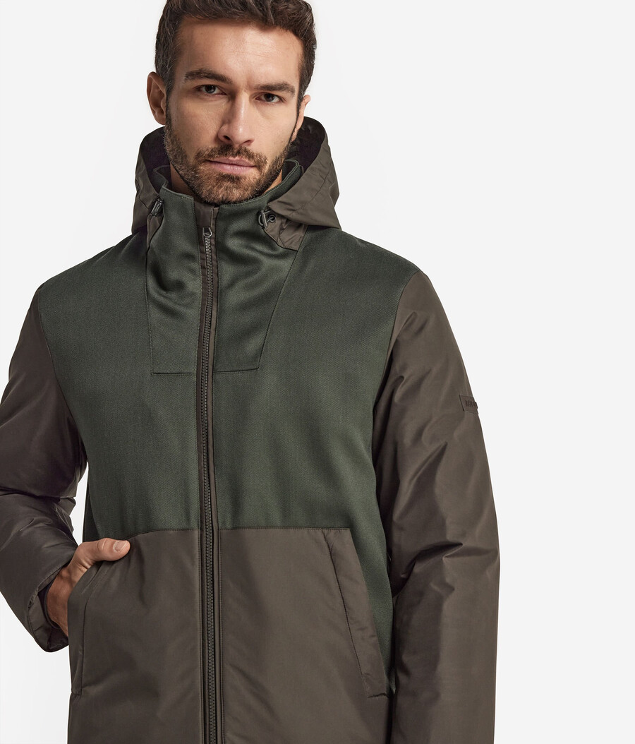 technische wolljacke