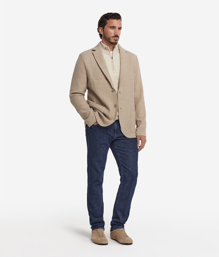 mouliné-jacke