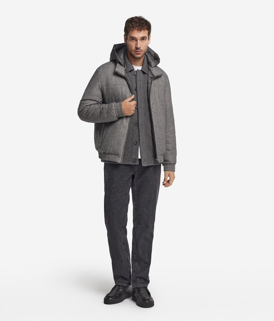 wendejacke aus seide und kaschmir