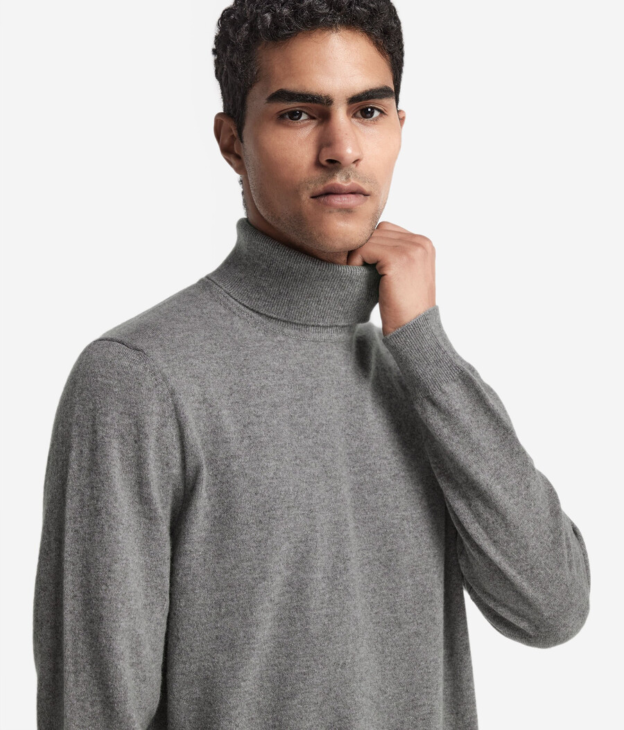 ultraweicher kaschmir-rollkragenpullover