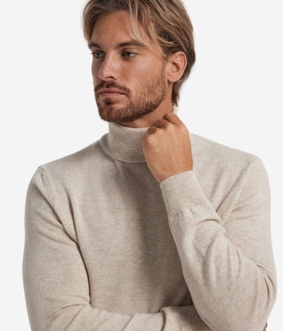 ultraweicher kaschmir-rollkragenpullover
