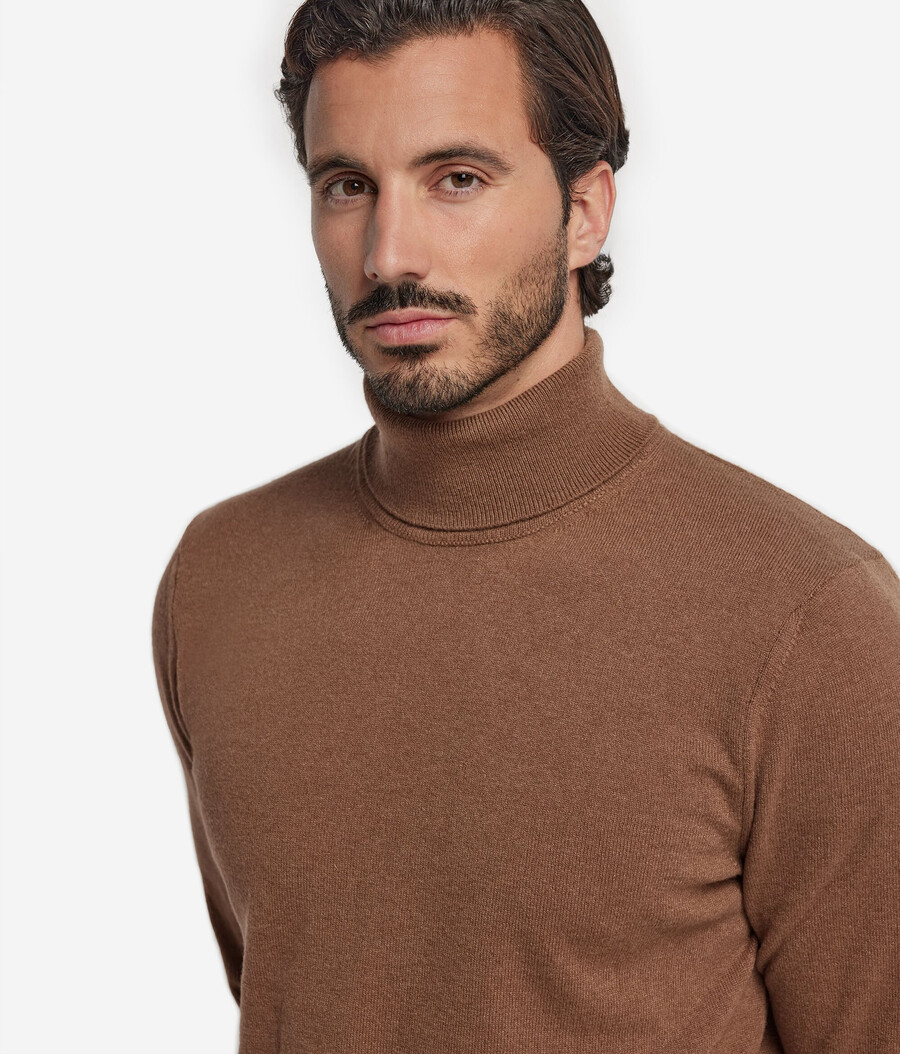 ultraweicher kaschmir-rollkragenpullover