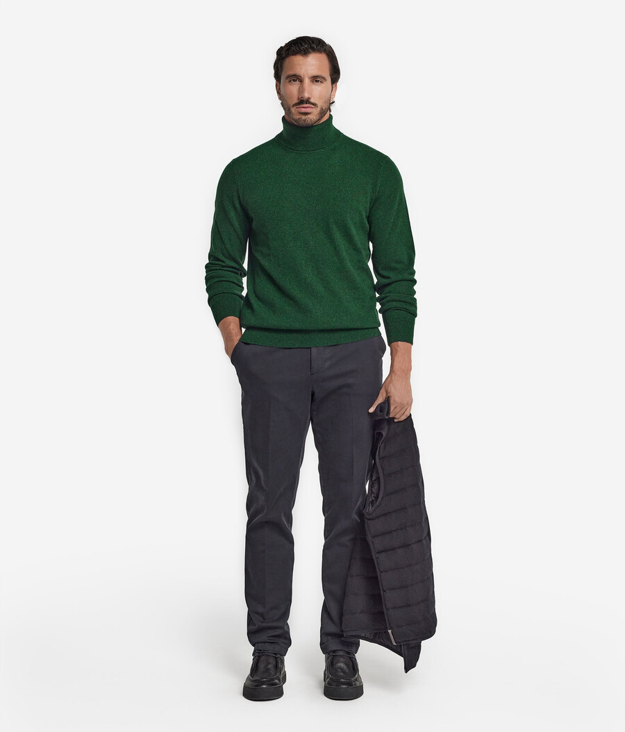 ultraweicher kaschmir-rollkragenpullover