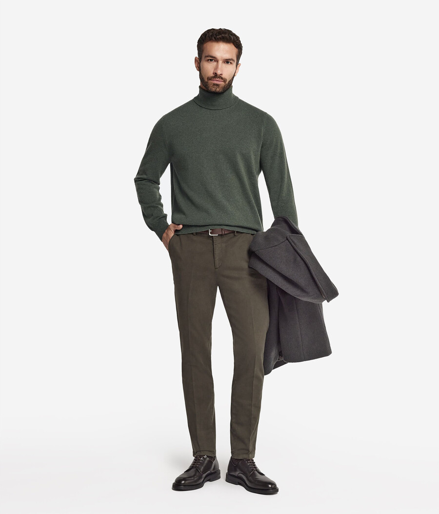 ultraweicher kaschmir-rollkragenpullover
