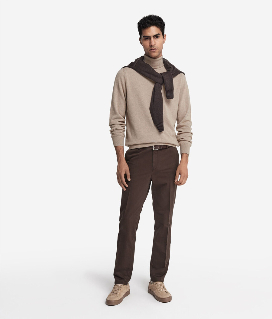 ultraweicher kaschmir-rollkragenpullover