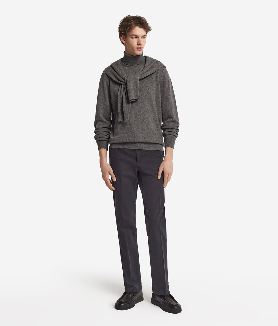 ultraweicher kaschmir-rollkragenpullover