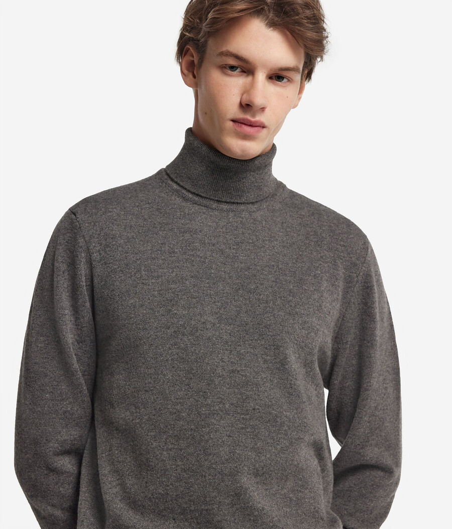 ultraweicher kaschmir-rollkragenpullover