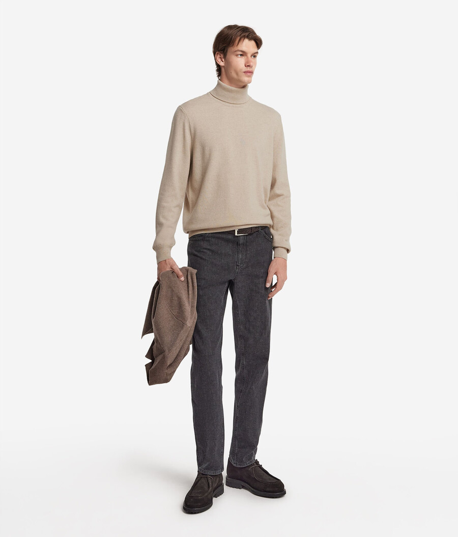 ultraweicher kaschmir-rollkragenpullover