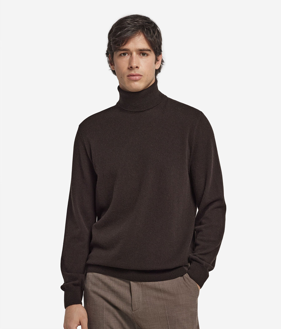 ultraweicher kaschmir-rollkragenpullover