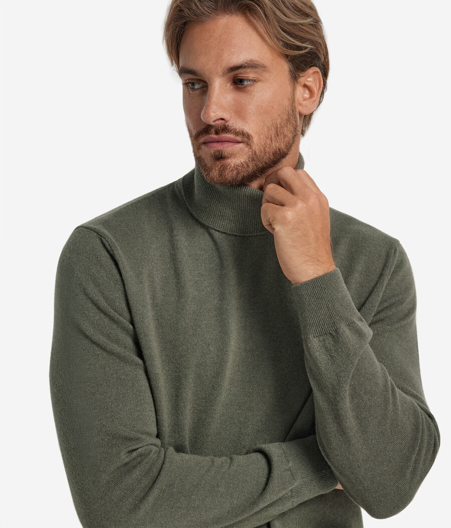 ultraweicher kaschmir-rollkragenpullover