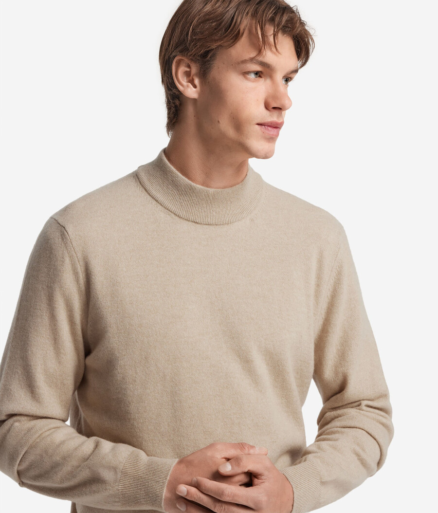 ultraweicher kaschmir-rollkragenpullover
