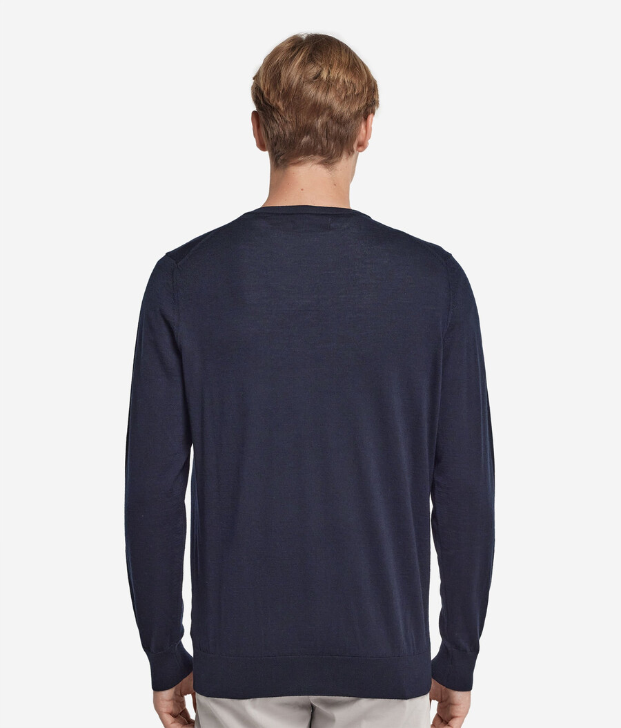 ultrafeiner kaschmirpullover mit v-ausschnitt