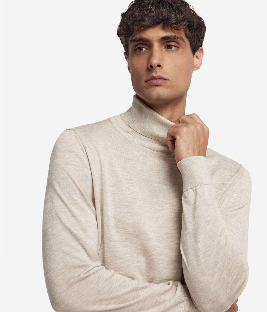 ultrafeiner kaschmir-rollkragenpullover