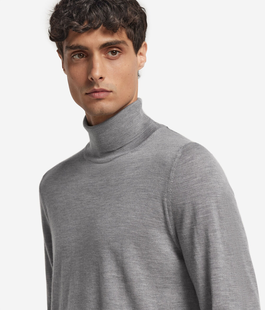 ultrafeiner kaschmir-rollkragenpullover