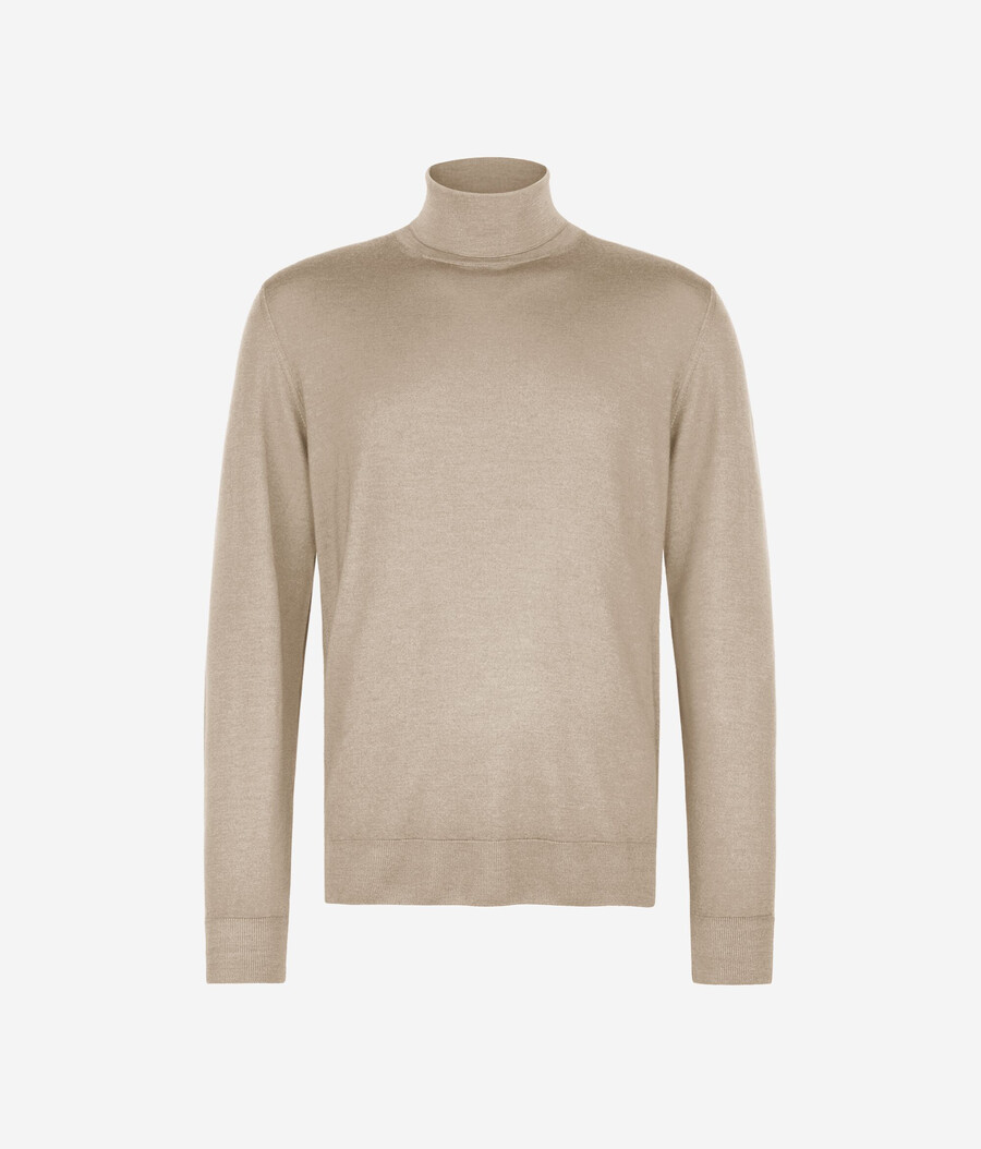 ultrafeiner kaschmir-rollkragenpullover