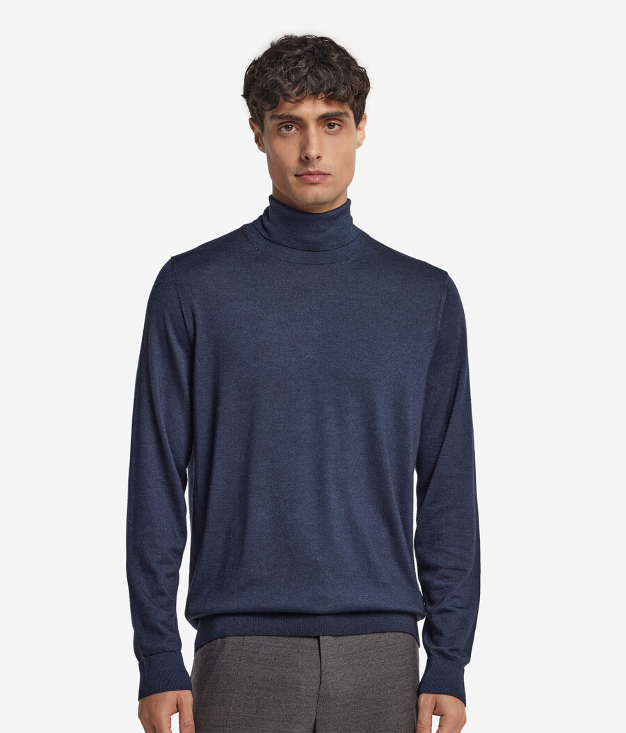 ultrafeiner kaschmir-rollkragenpullover