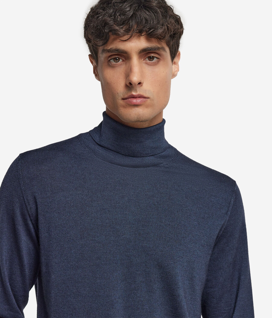 ultrafeiner kaschmir-rollkragenpullover