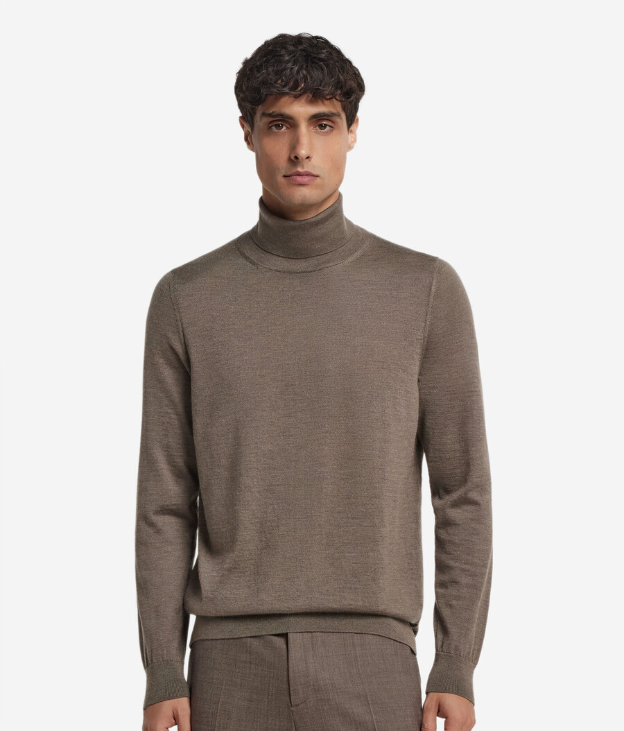 ultrafeiner kaschmir-rollkragenpullover