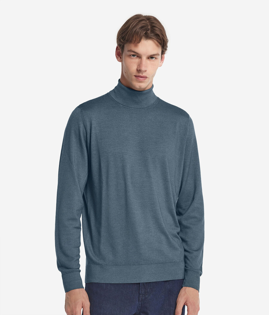 ultrafeiner kaschmir-rollkragenpullover
