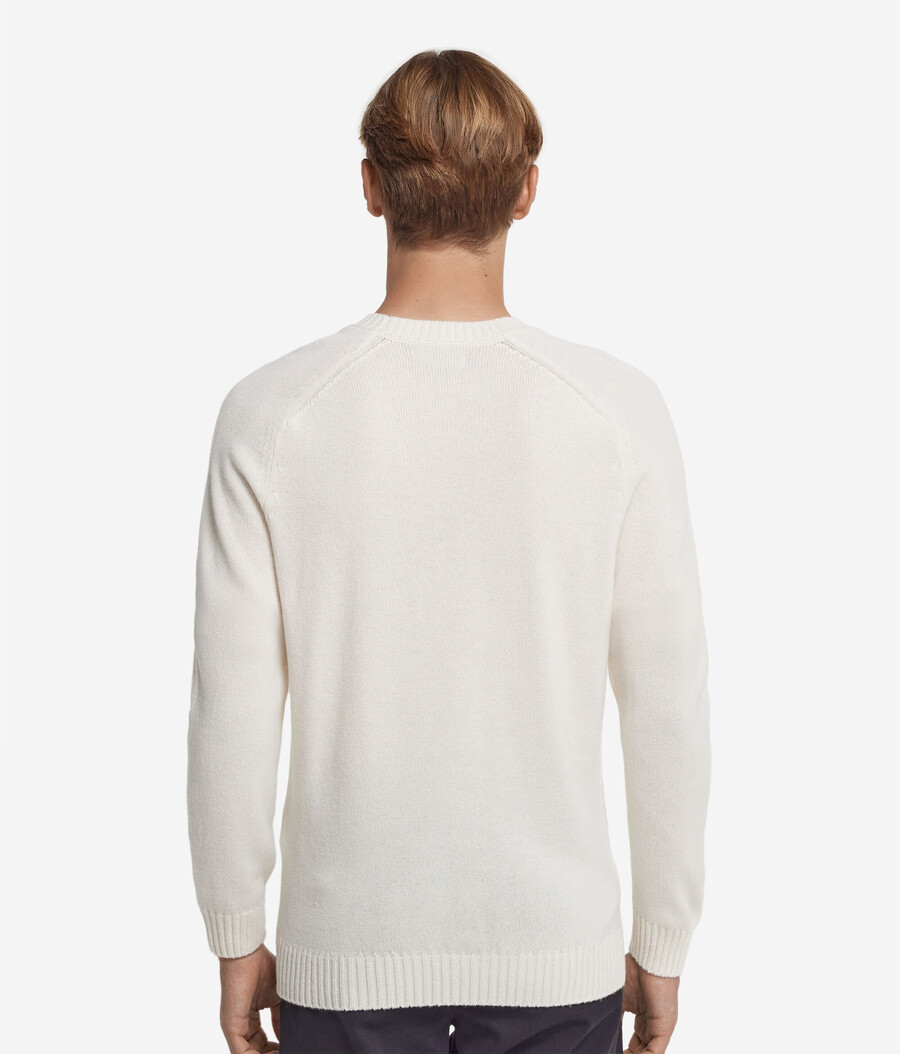 ultraweicher kaschmirpullover mit rundhalsausschnitt
