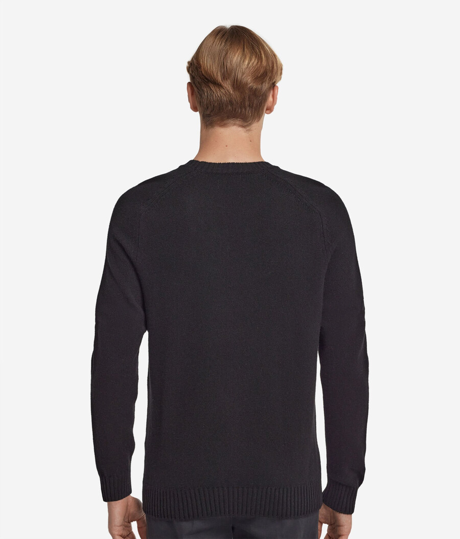 ultraweicher kaschmirpullover mit rundhalsausschnitt