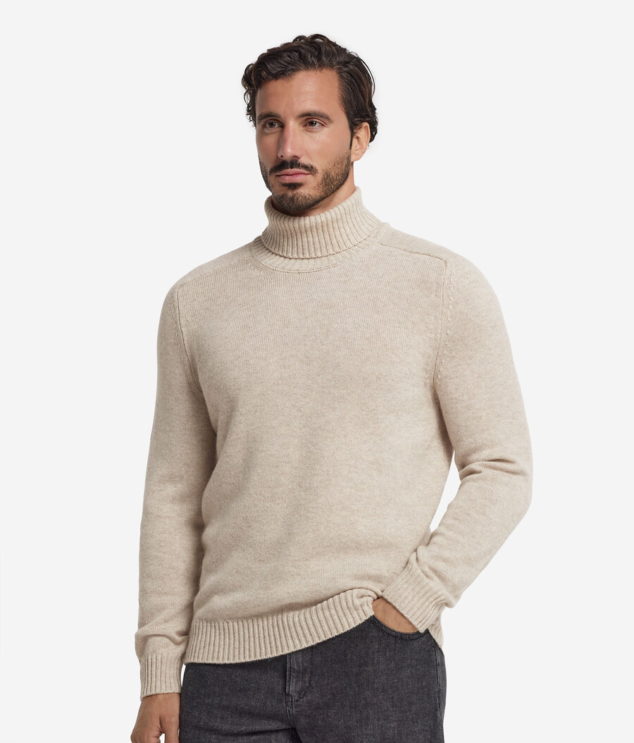 ultraweicher kaschmir-rollkragenpullover