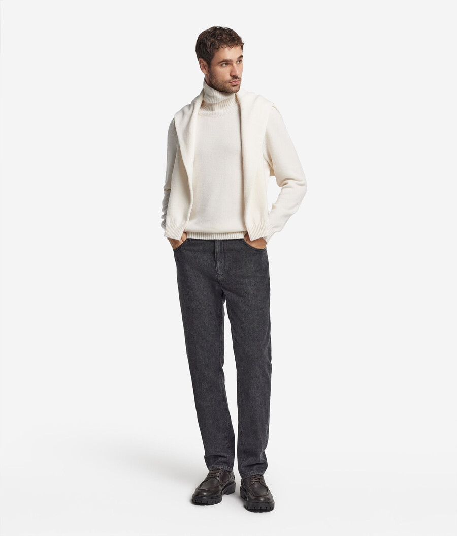 ultraweicher kaschmir-rollkragenpullover