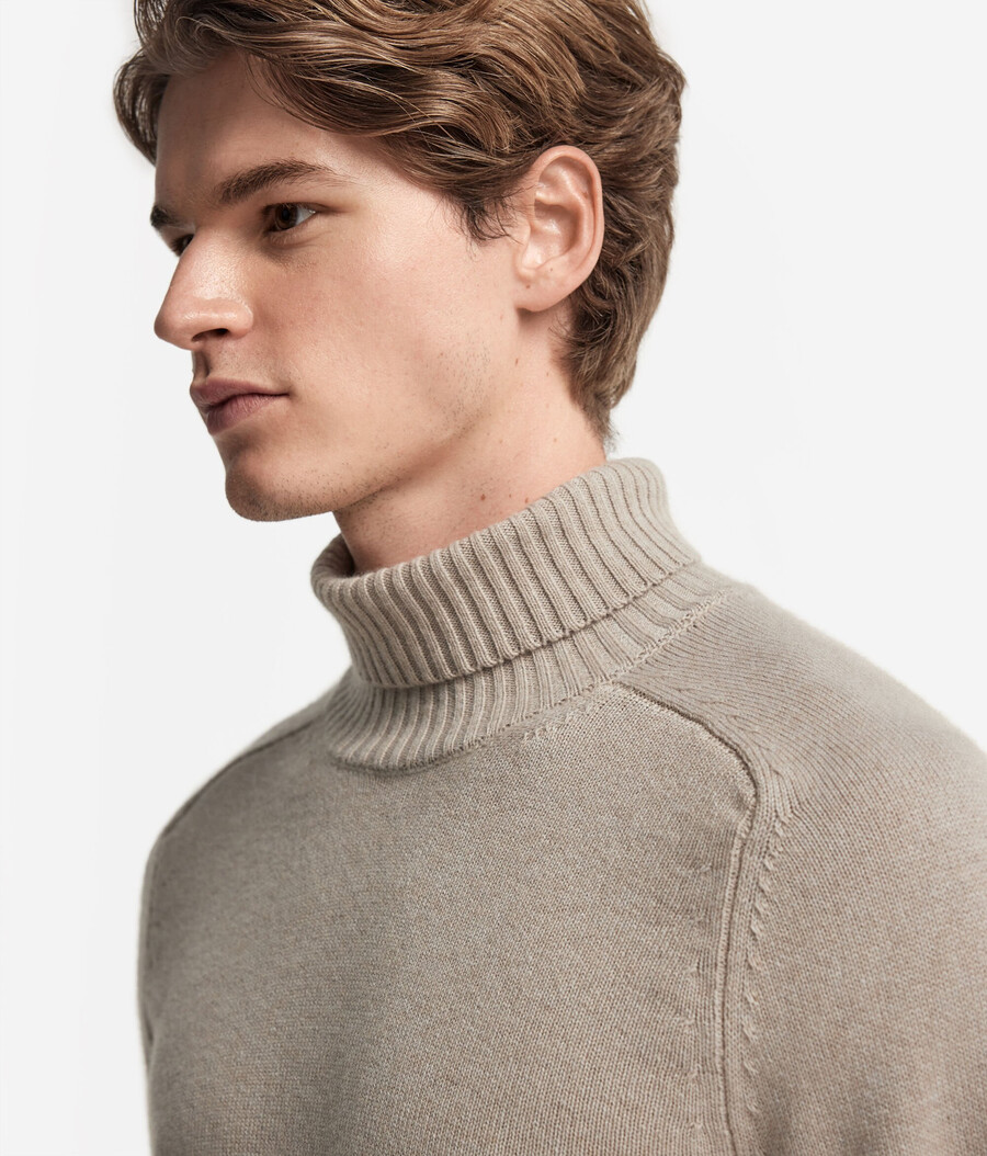 ultraweicher kaschmir-rollkragenpullover