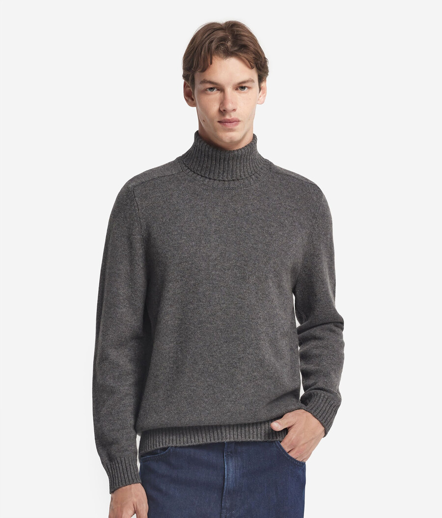 ultraweicher kaschmir-rollkragenpullover