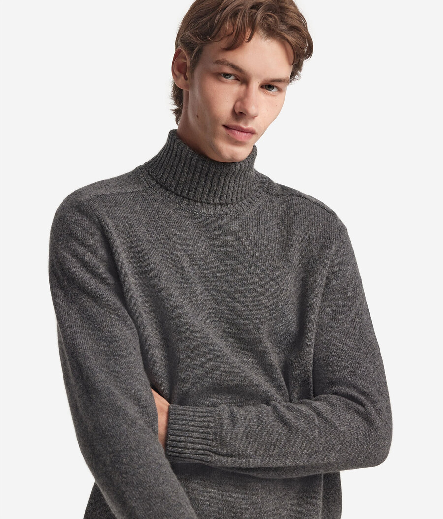 ultraweicher kaschmir-rollkragenpullover