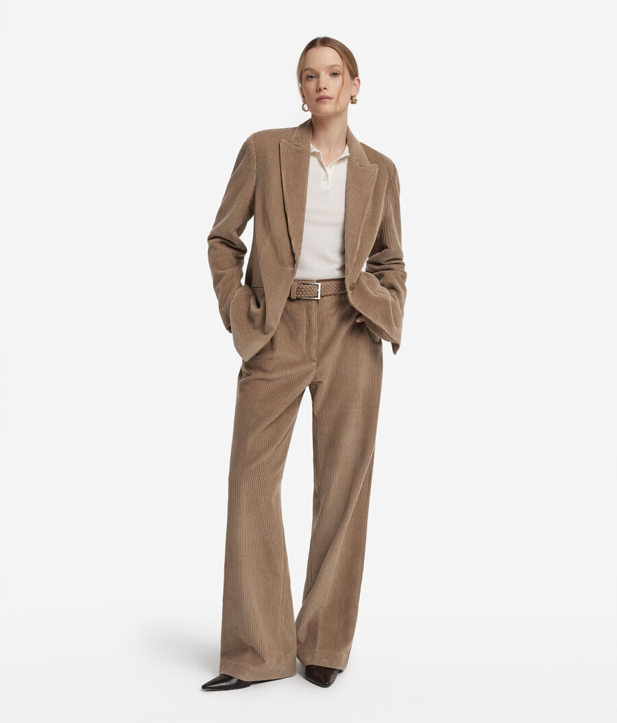 samthose aus wolle und kaschmir