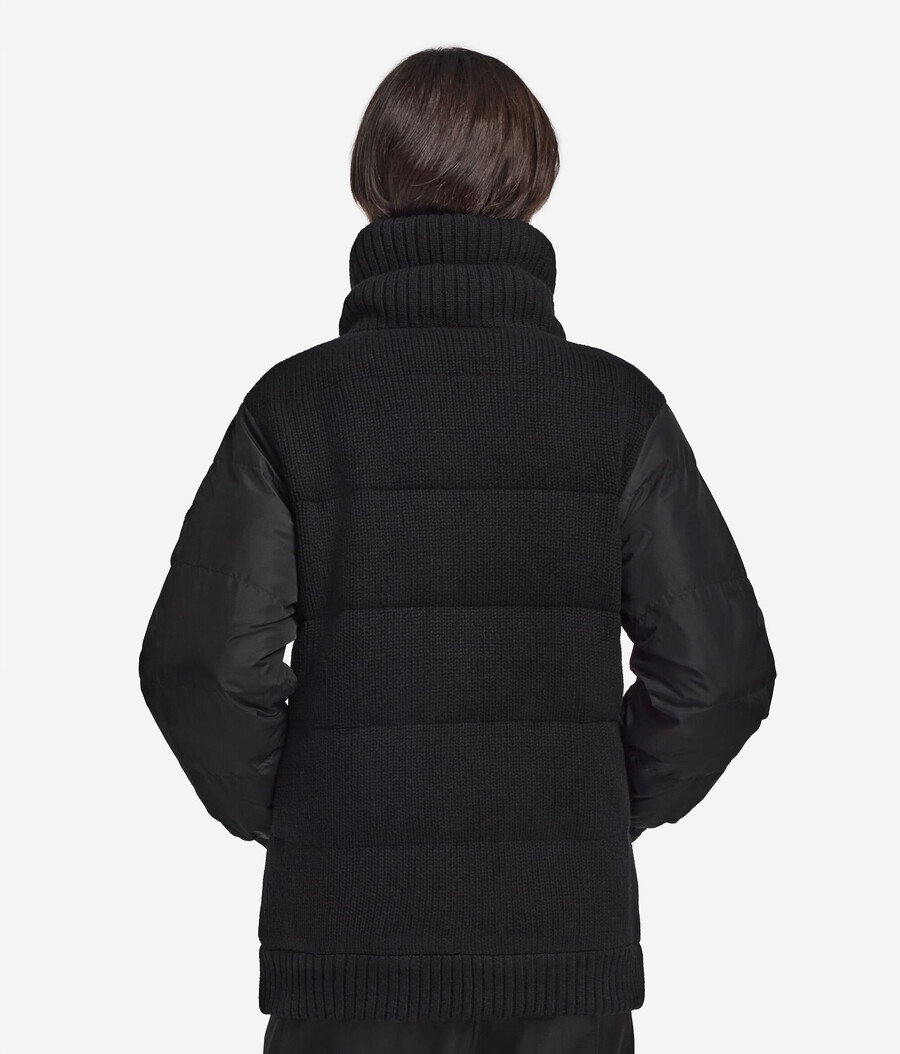 wende-daunenjacke aus kaschmir-trikot