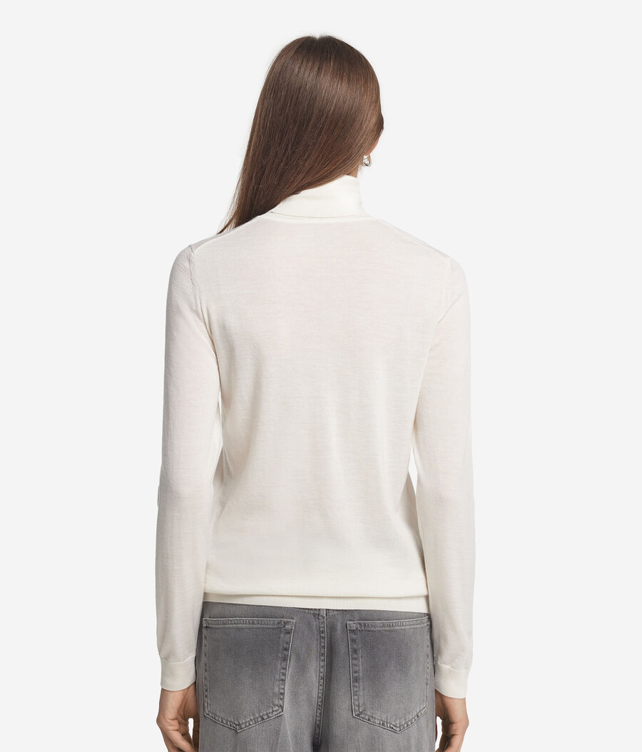 ultrafeiner kaschmir-rollkragenpullover