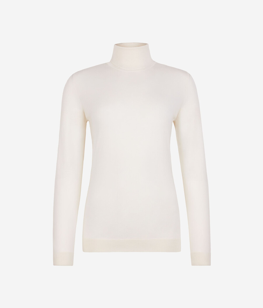 ultrafeiner kaschmir-rollkragenpullover