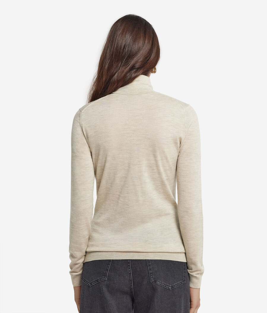 ultrafeiner kaschmir-rollkragenpullover
